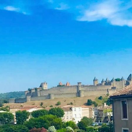 Appartement T2 Avec Vue Chateau Carcassone Exterior photo